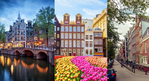 15 Best Travel Destinations for January-Amsterdam Netherlands