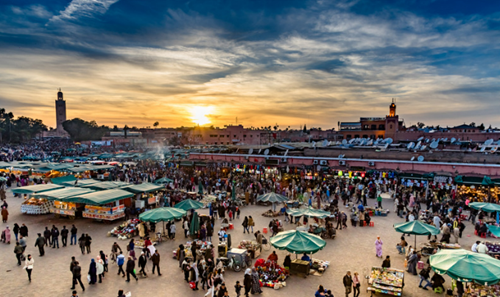 Best Cheap Shopping Destinations in the World-Jemaa el-Fnaa Morocco