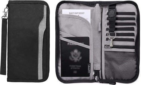 Budget Travel Accessories You Can Find on Amazon-ZOPPEN Passport Holder